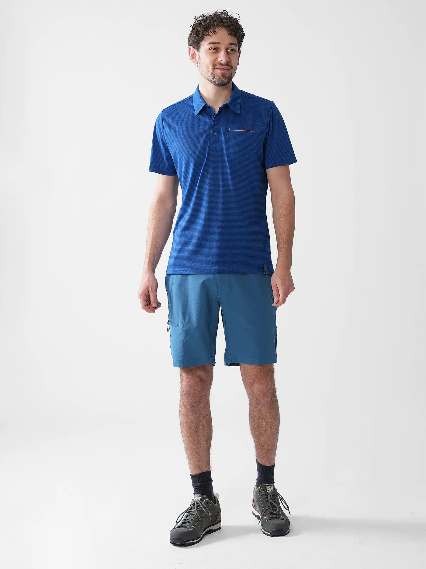 MERU | Herren Funktionspolo Rundu | blau